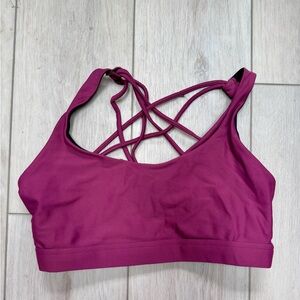 Magenta Sports Bra